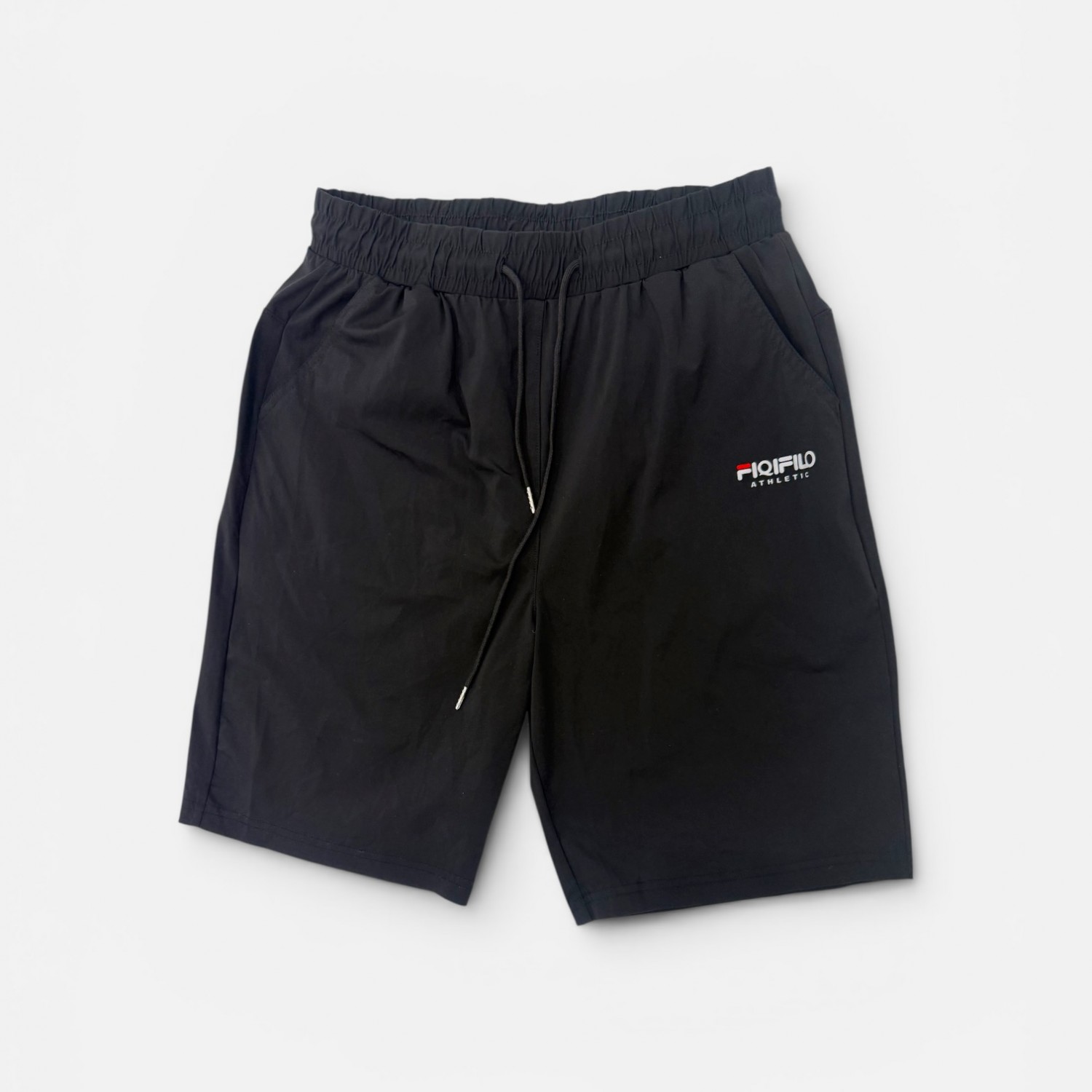 Fila Athletic Μαύρο Αθλητικό Σορτς